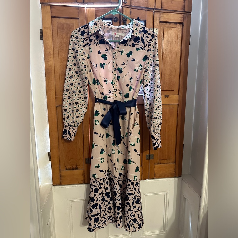 Biden Sybil Shirtdress in floral print size 2p